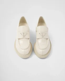 Mujer Prada MOCASINES^Mocasines De Charol Chocolate