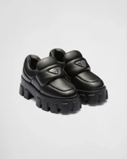 Mujer Prada MOCASINES^Mocasines De Napa Acolchada Suave