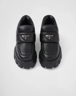 Mujer Prada MOCASINES^Mocasines De Napa Acolchada Suave