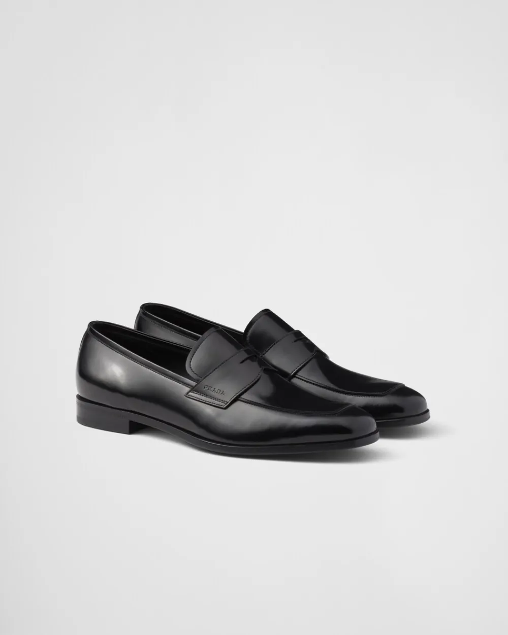 Hombre Prada MOCASINES^Mocasines De Piel Cepillada