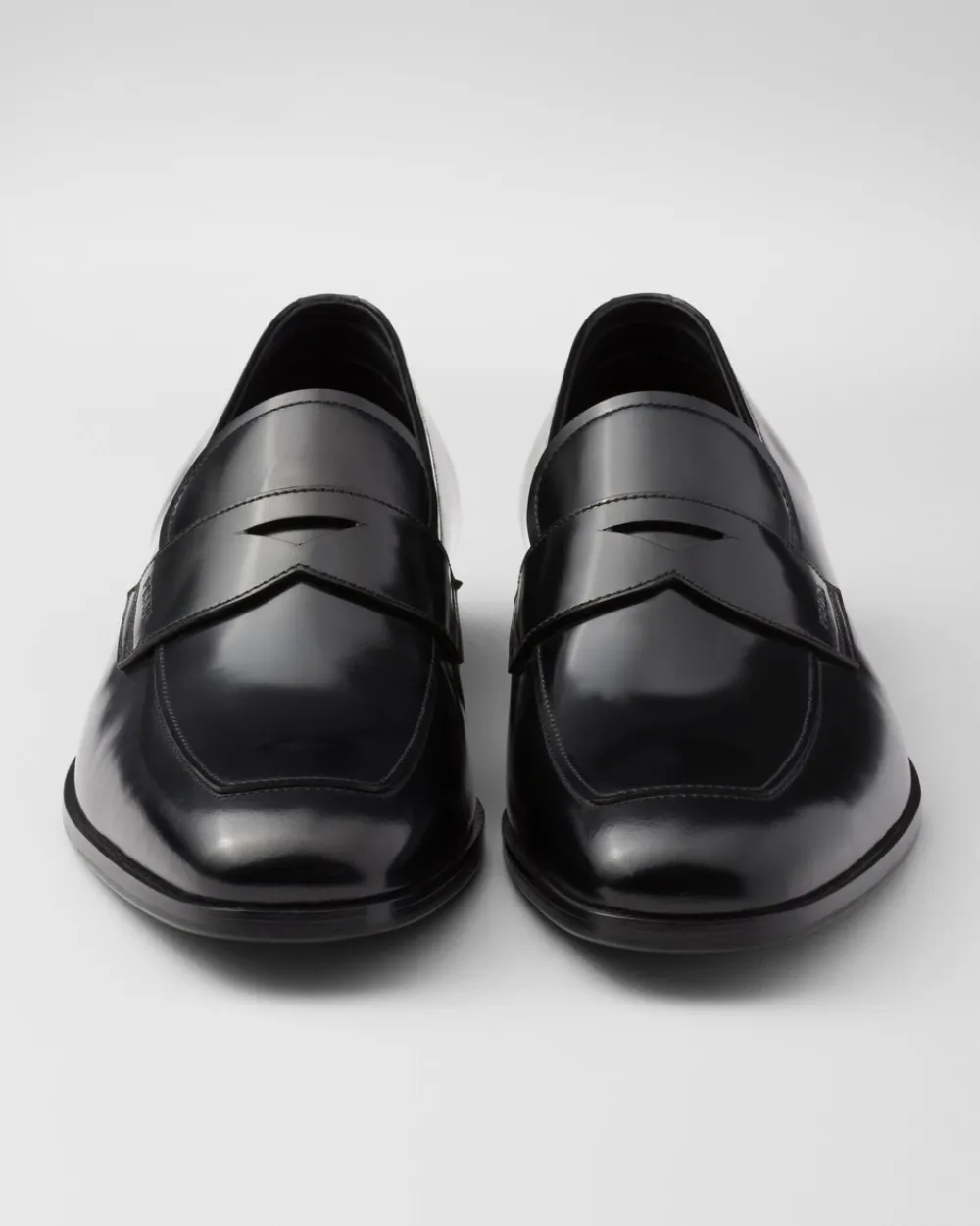 Hombre Prada MOCASINES^Mocasines De Piel Cepillada
