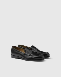 Hombre Prada MOCASINES^Mocasines De Piel Cepillada