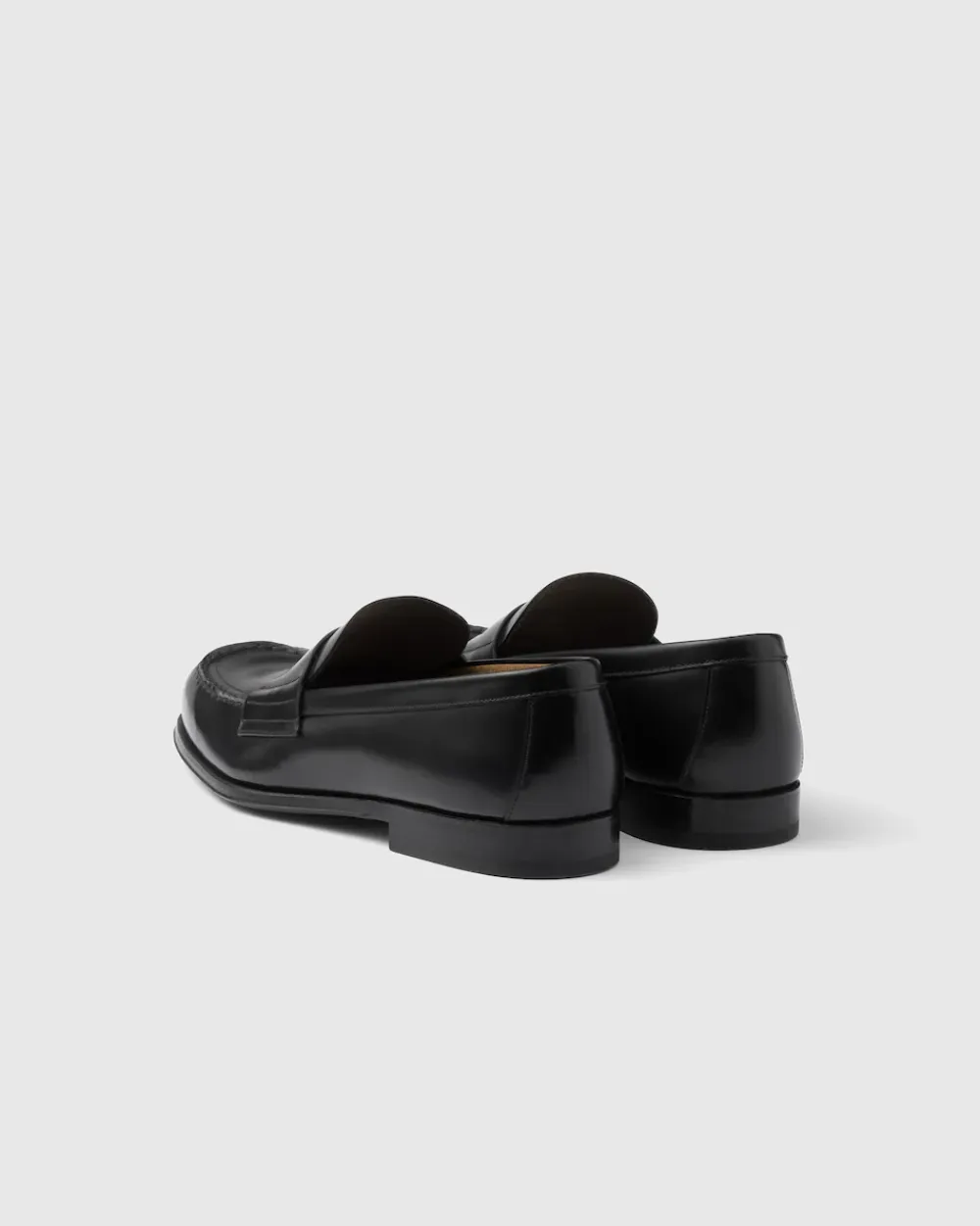 Hombre Prada MOCASINES^Mocasines De Piel Cepillada