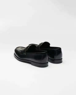 Hombre Prada MOCASINES^Mocasines De Piel Cepillada