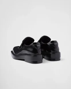 Mujer Prada MOCASINES^Mocasines De Piel Cepillada