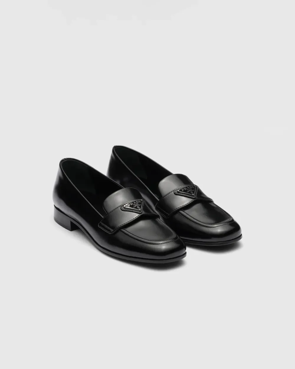 Mujer Prada MOCASINES^Mocasines De Piel Cepillada