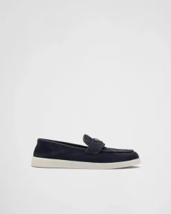 Mujer Prada MOCASINES^Mocasines De Piel De Ante