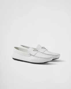 Hombre Prada MOCASINES^Mocasines De Piel Saffiano