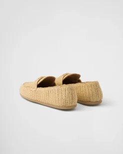 Mujer Prada MOCASINES^Mocasines De Tejido Trenzado