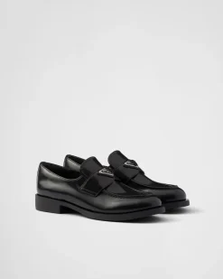 Mujer Prada MOCASINES^Mocasines En Piel Cepillada