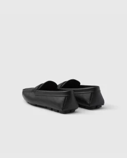 Hombre Prada DRIVE^Mocasines En Piel Saffiano