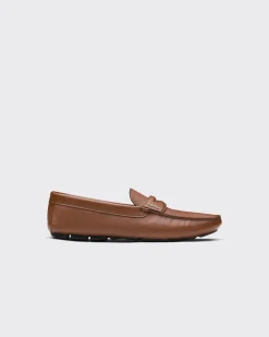 Hombre Prada MOCASINES^Mocasines En Piel Saffiano
