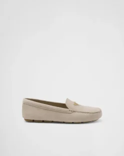 Mujer Prada MOCASINES^Mocasines Estilo Driver De Ante