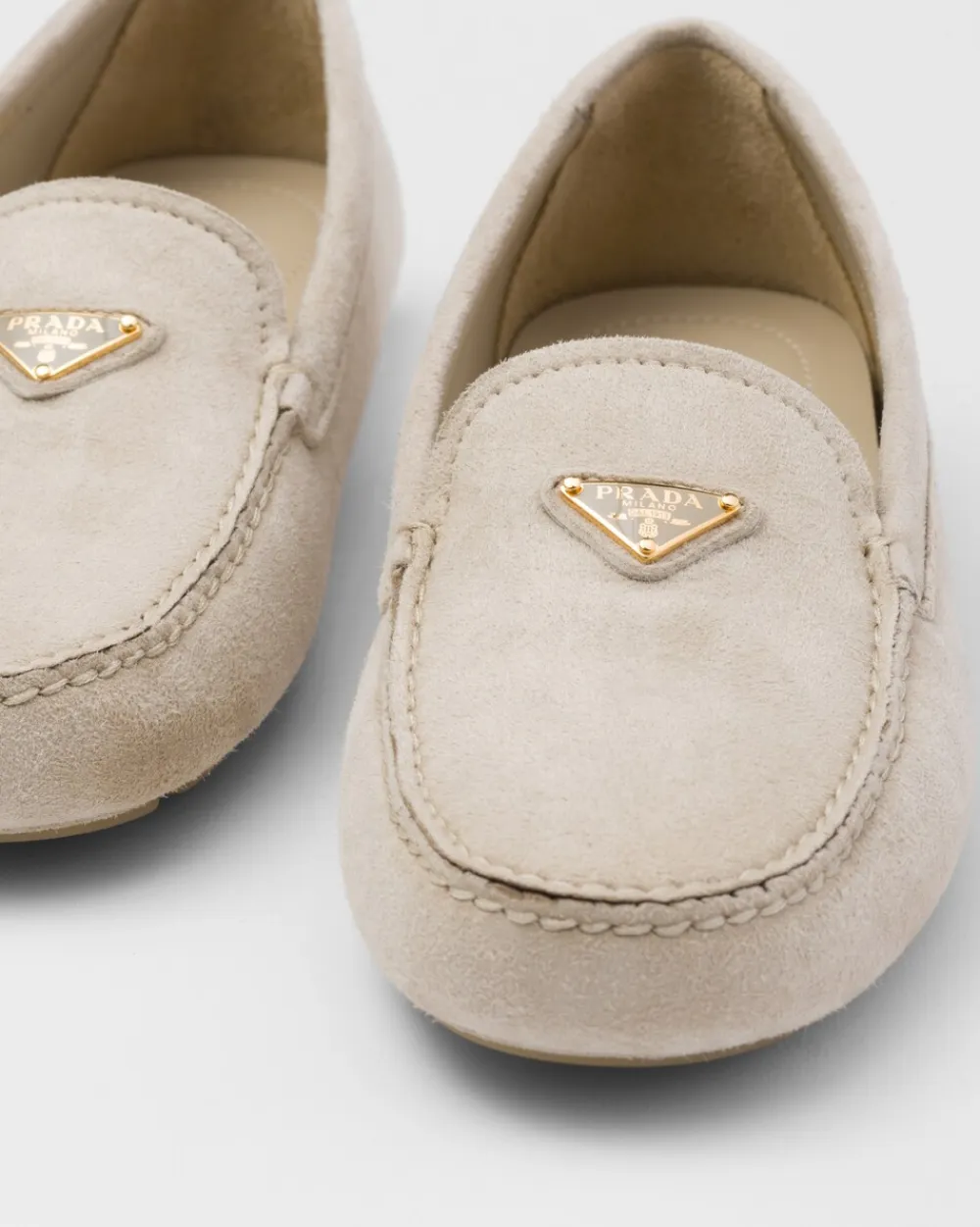 Mujer Prada MOCASINES^Mocasines Estilo Driver De Ante