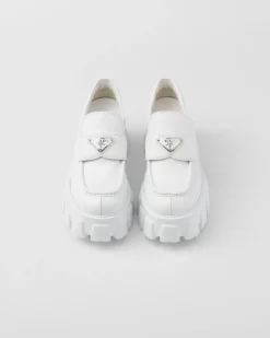 Mujer Prada MOCASINES^Mocasines Monolith De Piel Cepillada