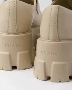 Mujer Prada MOCASINES^Mocasines Monolith De Piel Cepillada