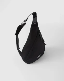 Mujer/Hombre Prada COLECCIÓN MASCULINA|MOCHILAS Y RIÑONERAS^Mochila De Piel Y Re-nylon