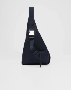 Hombre Prada COLECCIÓN MASCULINA|MOCHILAS Y RIÑONERAS^Mochila De Piel Y Re-nylon