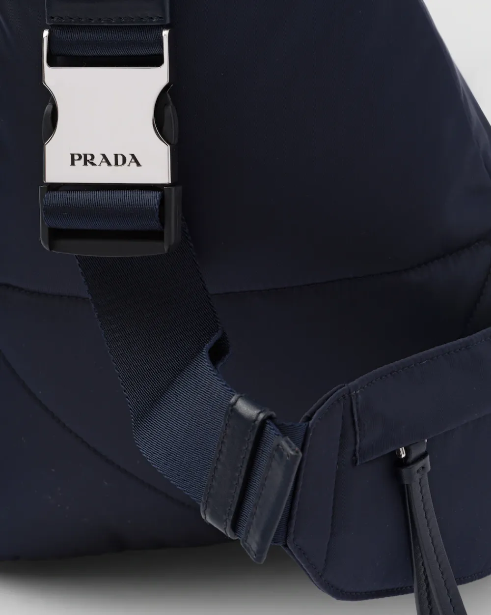 Hombre Prada COLECCIÓN MASCULINA|MOCHILAS Y RIÑONERAS^Mochila De Piel Y Re-nylon