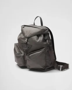 Hombre Prada COLECCIÓN MASCULINA|MOCHILAS Y RIÑONERAS^Mochila De Piel Y Re-nylon