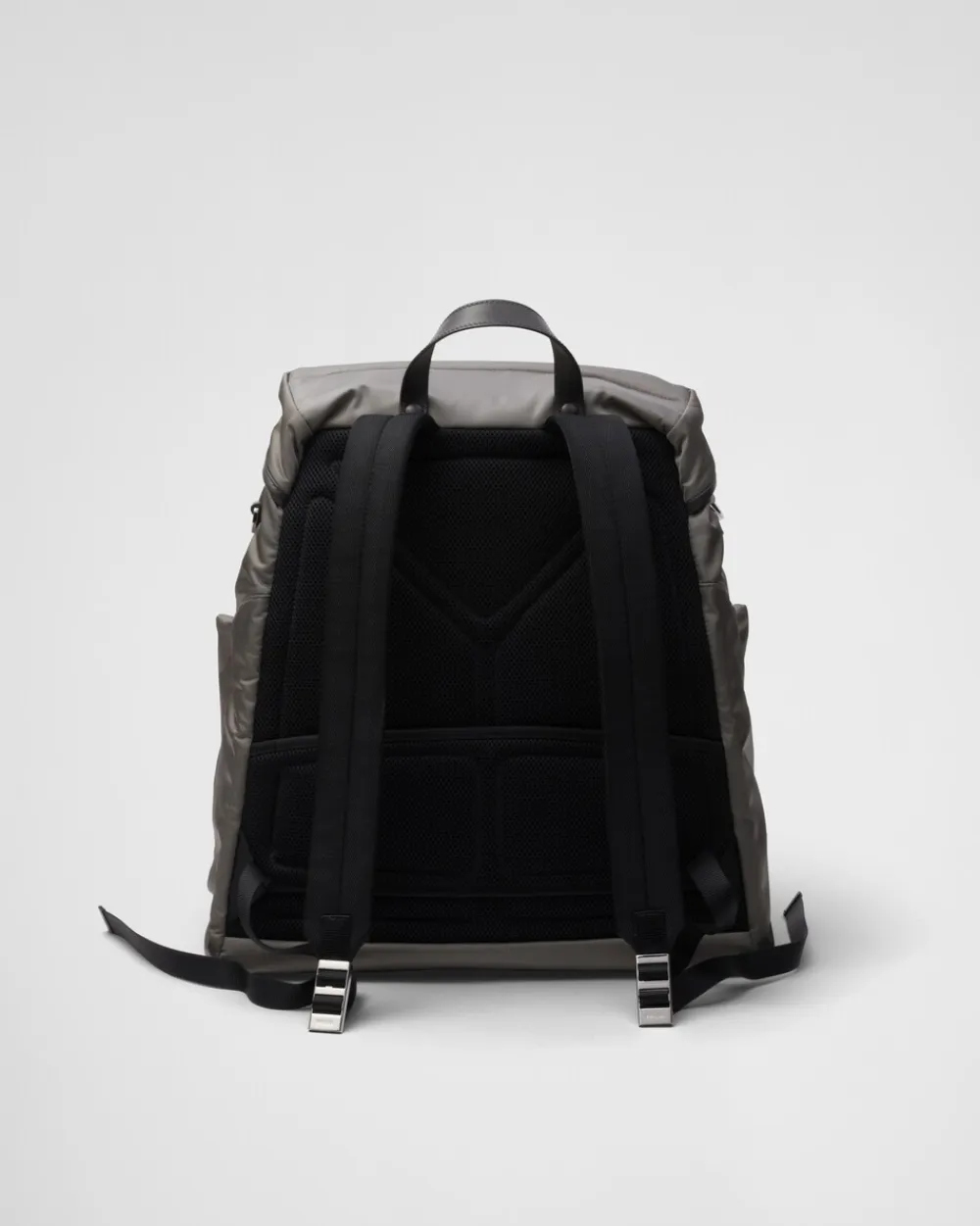 Hombre Prada COLECCIÓN MASCULINA|MOCHILAS Y RIÑONERAS^Mochila De Piel Y Re-nylon