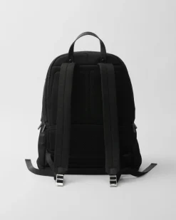 Mujer/Hombre Prada COLECCIÓN MASCULINA|MOCHILAS Y RIÑONERAS^Mochila De Re-nylon Y Piel Saffiano