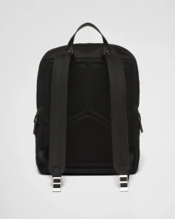 Mujer/Hombre Prada COLECCIÓN MASCULINA|MOCHILAS Y RIÑONERAS^Mochila De Re-nylon Y Piel Saffiano