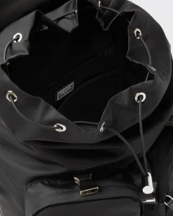 Hombre Prada COLECCIÓN MASCULINA|MOCHILAS Y RIÑONERAS^Mochila De Re-nylon Y Piel Saffiano