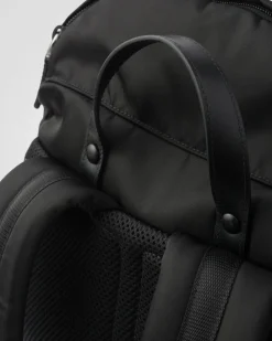 Mujer/Hombre Prada COLECCIÓN MASCULINA|MOCHILAS Y RIÑONERAS^Mochila De Re-nylon Y Piel Saffiano