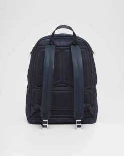 Hombre Prada COLECCIÓN MASCULINA|MOCHILAS Y RIÑONERAS^Mochila De Re-nylon Y Piel Saffiano