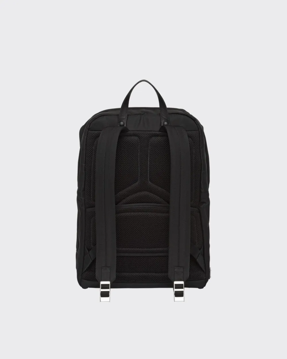 Prada COLECCIÓN MASCULINA^Mochila De Re-nylon Y Piel Saffiano