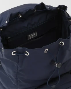 Hombre Prada COLECCIÓN MASCULINA|MOCHILAS Y RIÑONERAS^Mochila De Re-nylon Y Piel Saffiano
