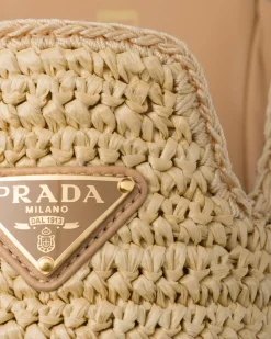 Mujer Prada PANTUFLAS Y CHINELAS^Mules De Tejido Trenzado