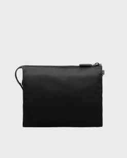 Mujer/Hombre Prada BOLSAS Y ACCESORIOS DE VIAJE|BOLSAS Y ACCESORIOS DE VIAJE^Neceser De Re-nylon Y Piel Saffiano