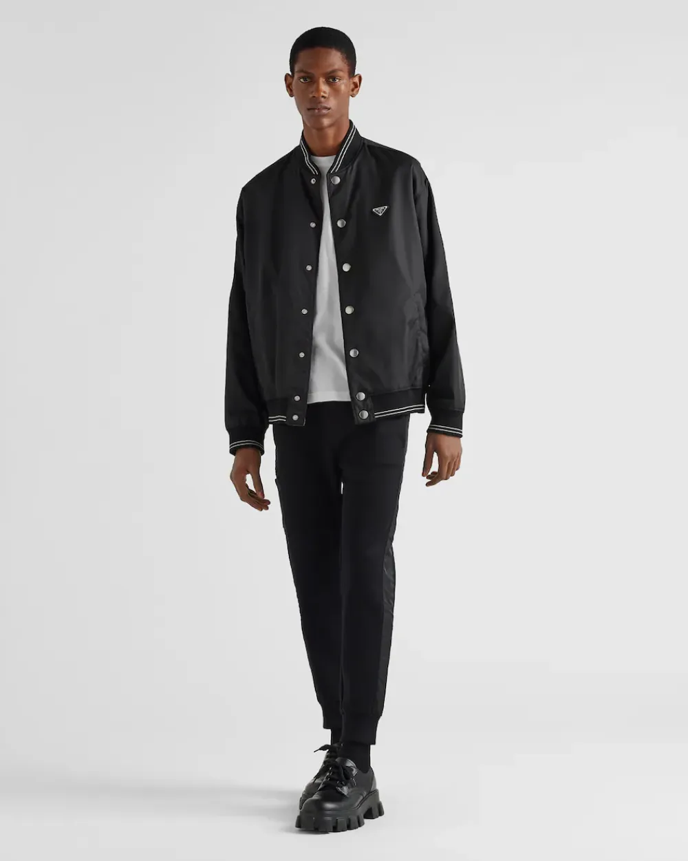 Hombre Prada ROPA DEPORTIVA Y SUDADERAS^Pantalón De Forro Polar De Algodón Y Re-nylon