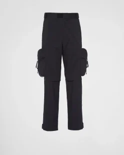 Hombre Prada ROPA^Pantalón Modular En Tejido Técnico