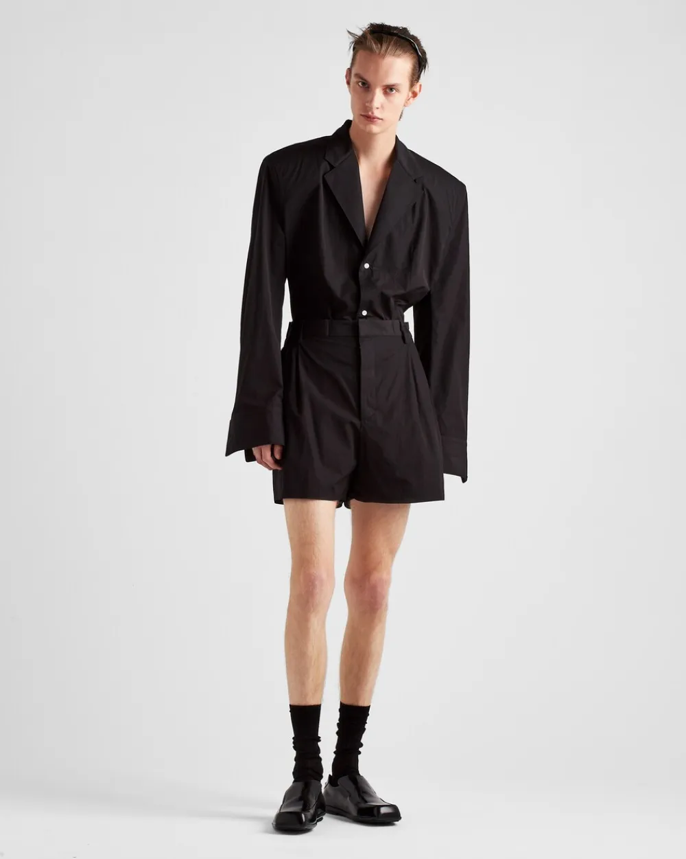 Hombre Prada PANTALONES Y BERMUDAS^Pantalones Cortos De Algodón