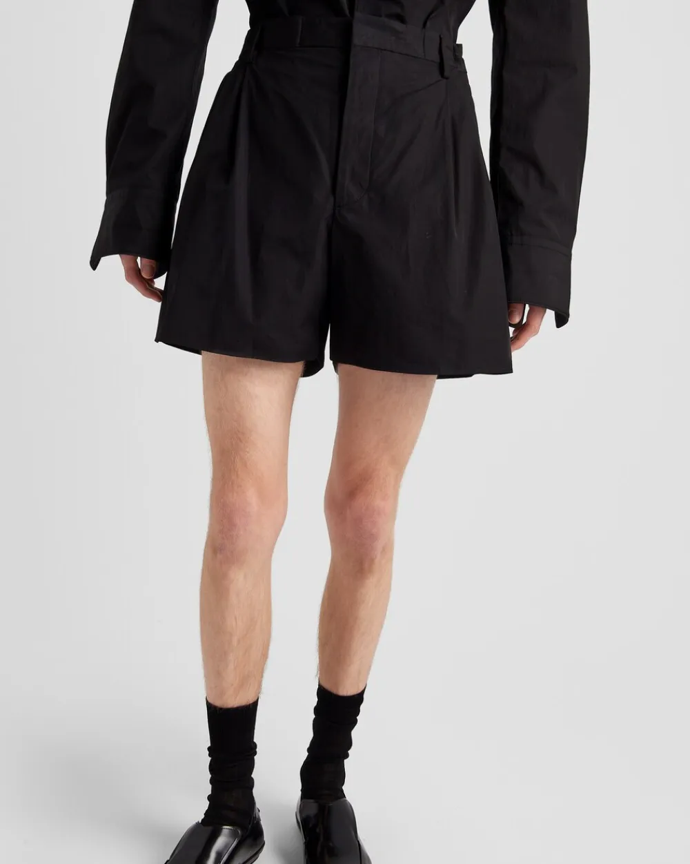 Hombre Prada PANTALONES Y BERMUDAS^Pantalones Cortos De Algodón