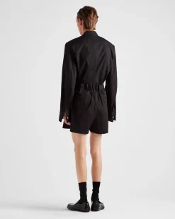 Hombre Prada PANTALONES Y BERMUDAS^Pantalones Cortos De Algodón