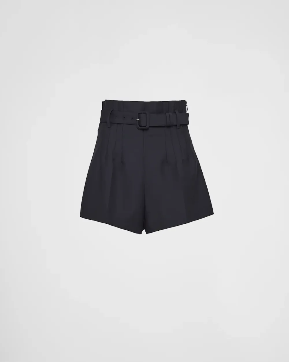 Mujer Prada PANTALONES LARGOS Y CORTOS^Pantalones Cortos De Mohair Ligero