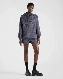 Mujer Prada COLECCIÓN FEMENINA|PANTALONES LARGOS Y CORTOS^Pantalones Cortos De Re-nylon