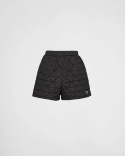 Mujer Prada COLECCIÓN FEMENINA|PANTALONES LARGOS Y CORTOS^Pantalones Cortos De Re-nylon