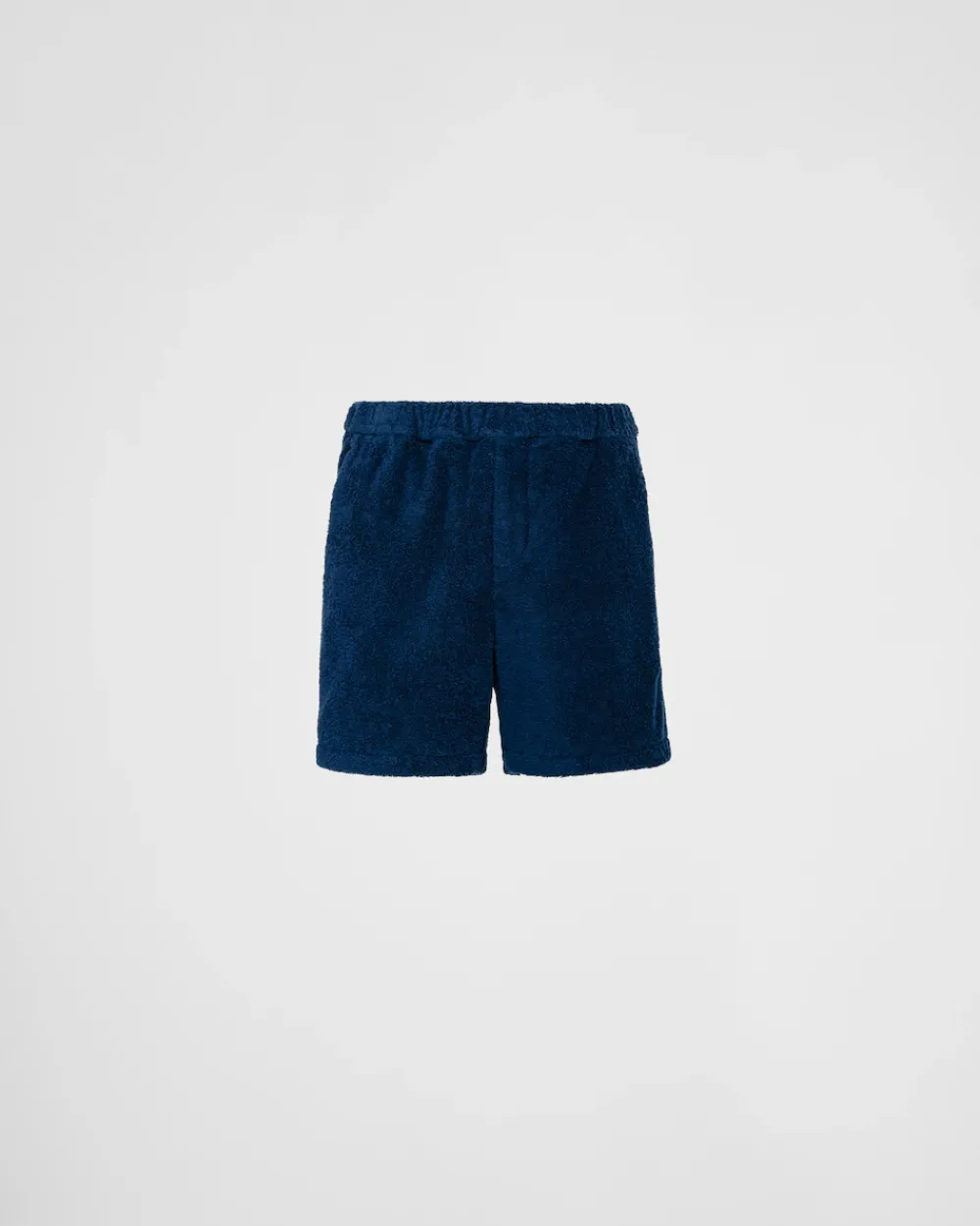 Hombre Prada PANTALONES Y BERMUDAS^Pantalones Cortos De Tela De Rizo En Algodón