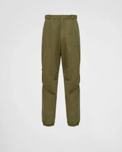 Hombre Prada PANTALONES Y BERMUDAS^Pantalones De Algodón