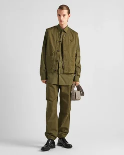 Hombre Prada PANTALONES Y BERMUDAS^Pantalones De Algodón