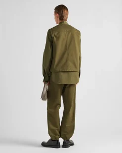 Hombre Prada PANTALONES Y BERMUDAS^Pantalones De Algodón