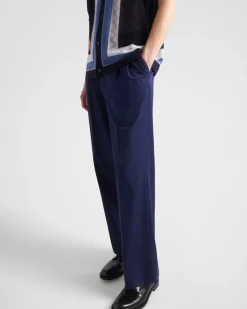 Hombre Prada PANTALONES Y BERMUDAS^Pantalones De Algodón