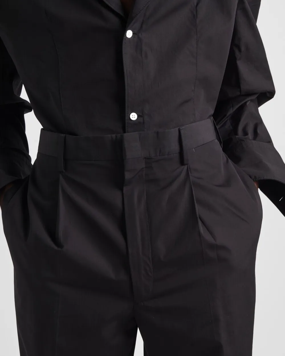 Hombre Prada PANTALONES Y BERMUDAS^Pantalones De Algodón