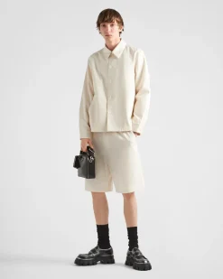 Hombre Prada PANTALONES Y BERMUDAS^Pantalones De Algodón
