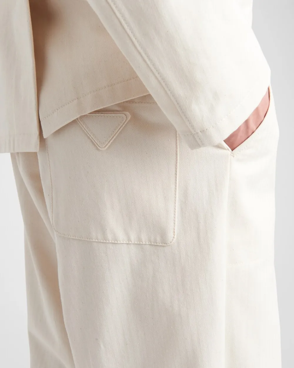 Hombre Prada PANTALONES Y BERMUDAS^Pantalones De Algodón